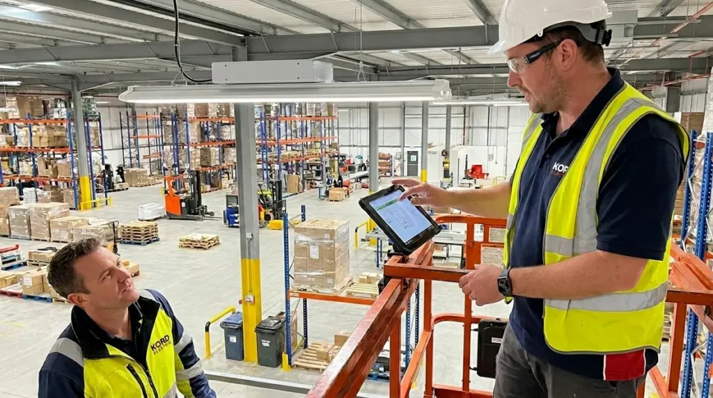 Warehouse lighting energy retrofits