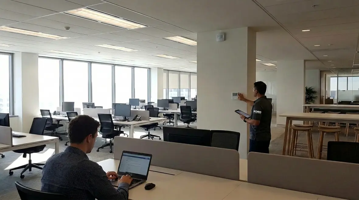 benefits of automated lighting control for offices