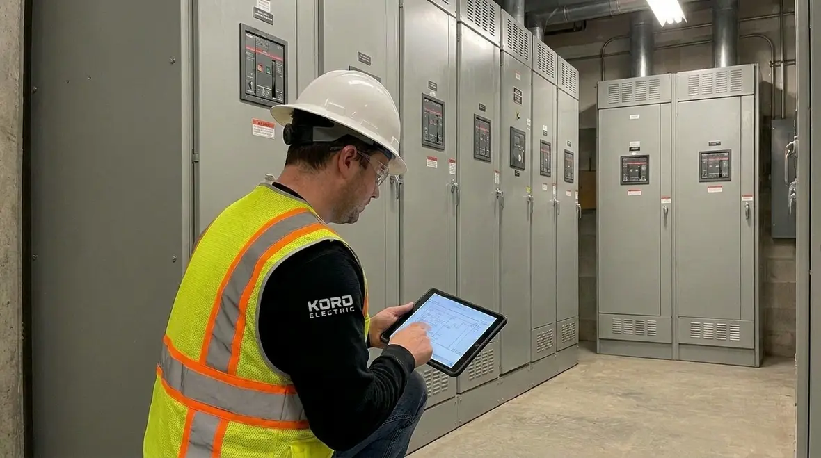 Preventive maintenance on commercial electrical distribution equipment