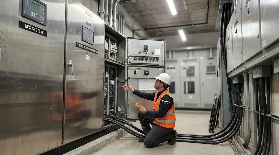 Redundant data center generator systems tested under load