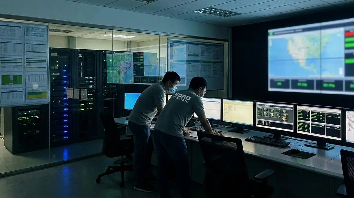 Redundant commercial electrical panels supporting data center power