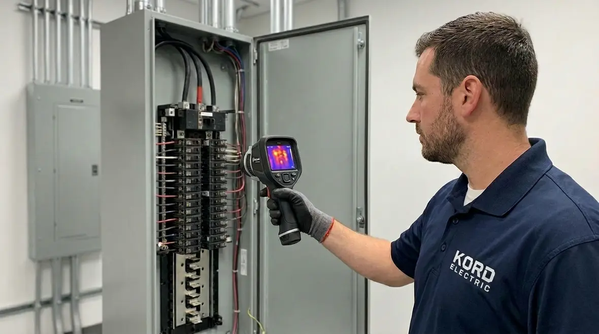 commercial electrical panel heat mitigation