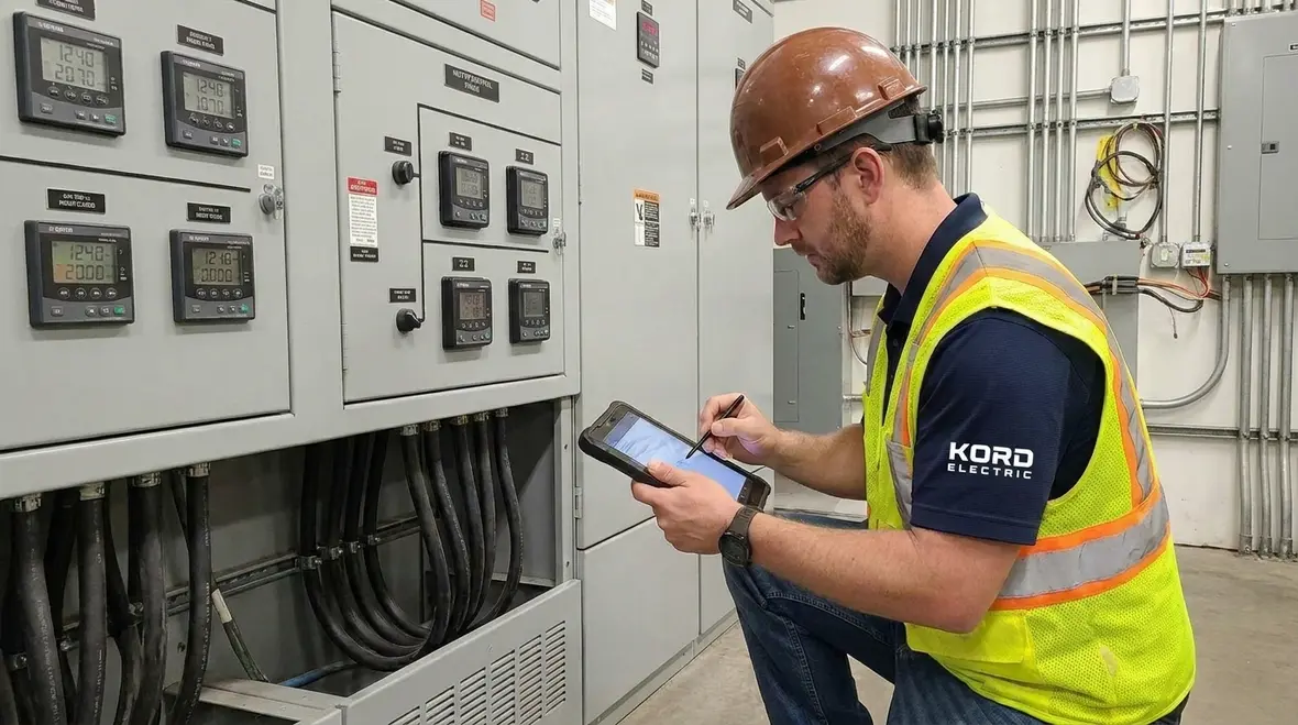 Upgraded industrial switchgear and feeders