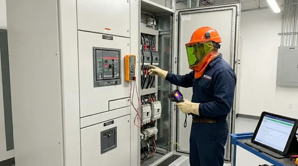 commercial electrical switchgear maintenance