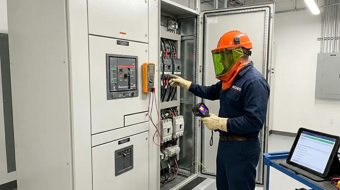 commercial electrical switchgear maintenance