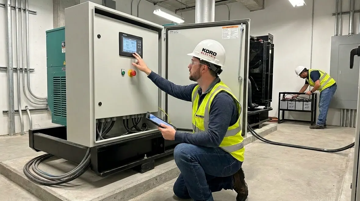 commercial emergency power system testing