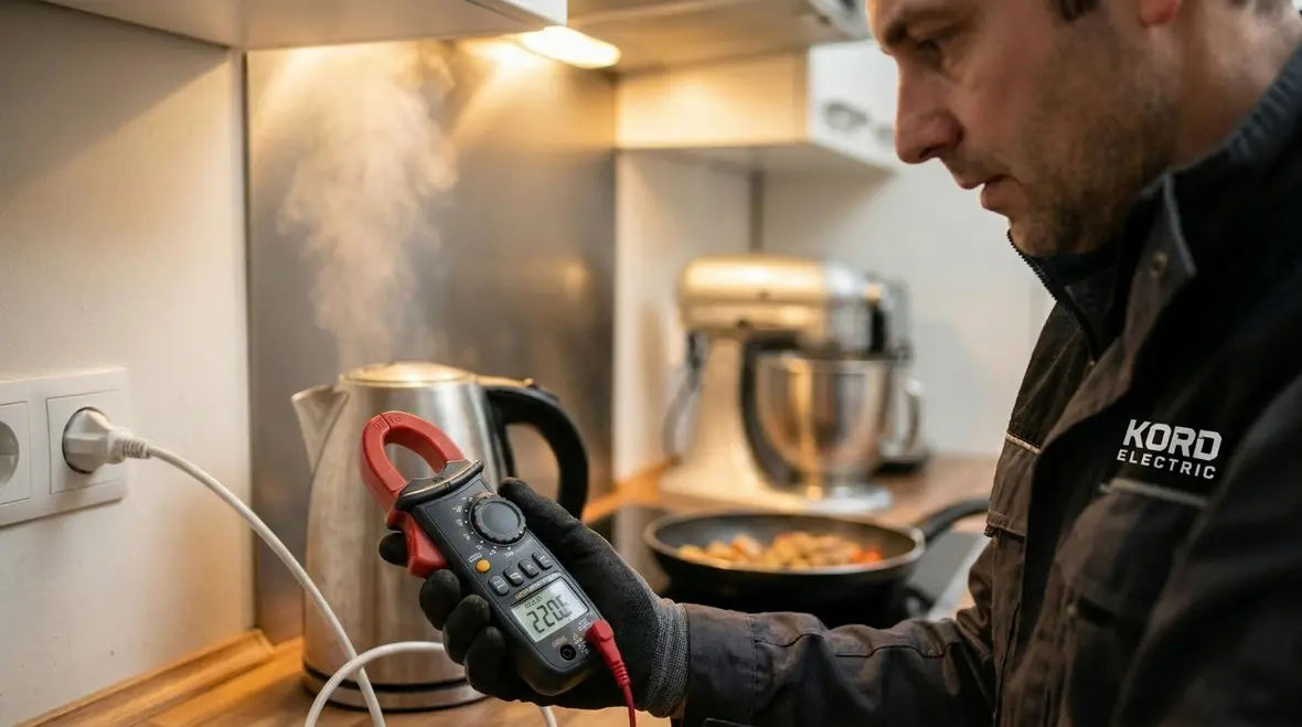 Upgraded commercial kitchen operating during service