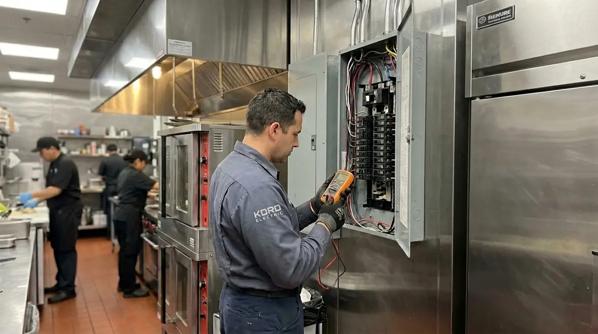 commercial kitchen electrical capacity upgrade