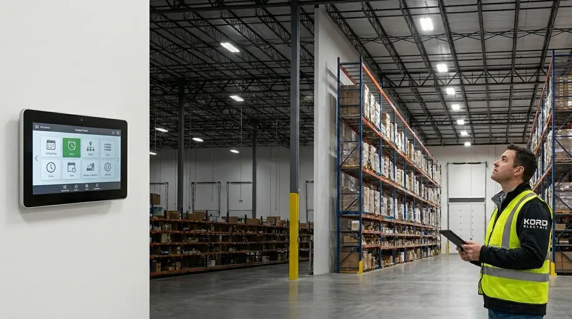 commercial lighting control integration
