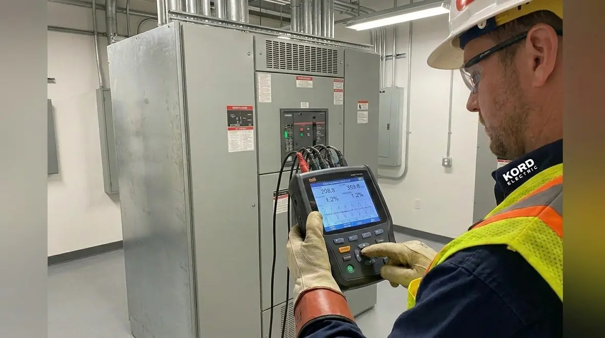 Commercial electrical components protected by balanced three phase loads