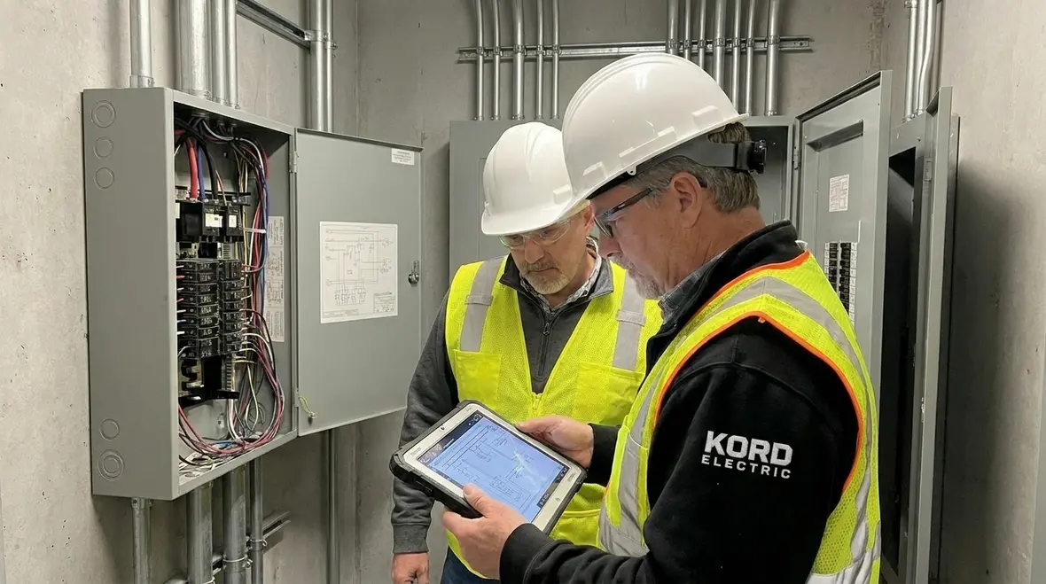 Commercial electrical panel review for EV charging load planning