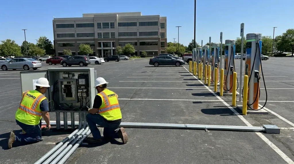EV Charging Infrastructure Strategy for Parking Lots
