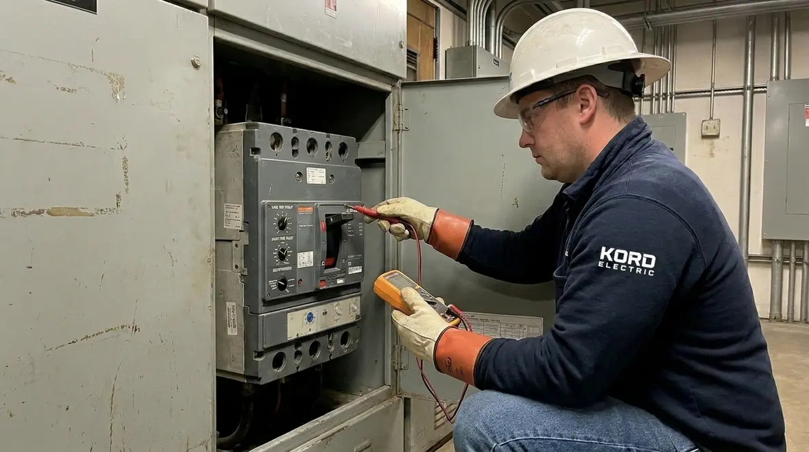 Preventive maintenance for tall building electrical systems