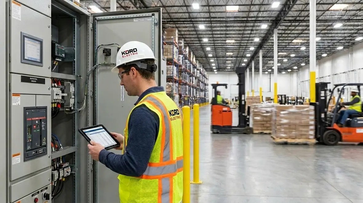 electrical system load analysis for warehouses