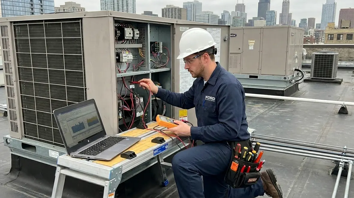 electrical troubleshooting protocols for commercial HVAC