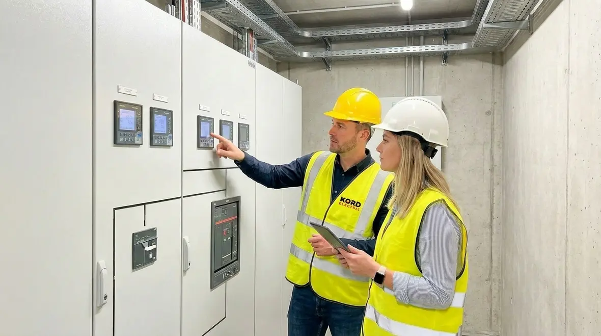 Commercial electrical efficiency upgrades in a large facility