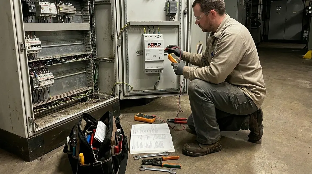 Ongoing maintenance of industrial surge protection devices in a commercial facility