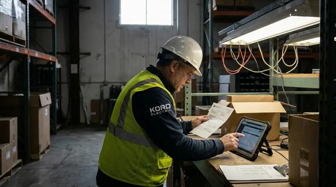 Smart lighting controls operating in a commercial facility