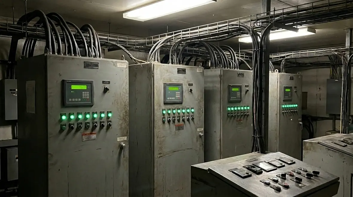 Balanced commercial electrical distribution improving power quality