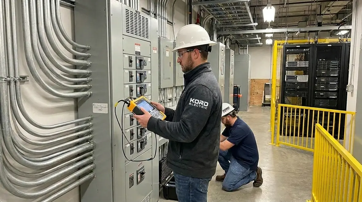 industrial electrical system harmonic mitigation