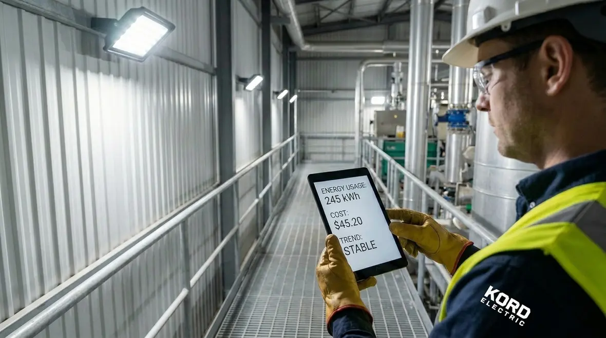 Industrial lighting retrofit ROI in a modern facility