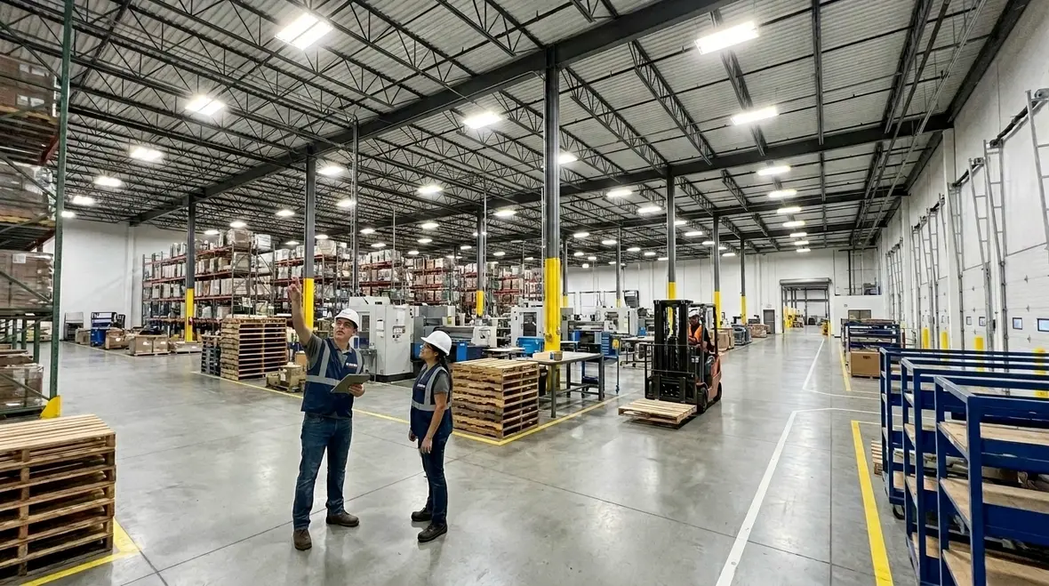 industrial lighting retrofit ROI