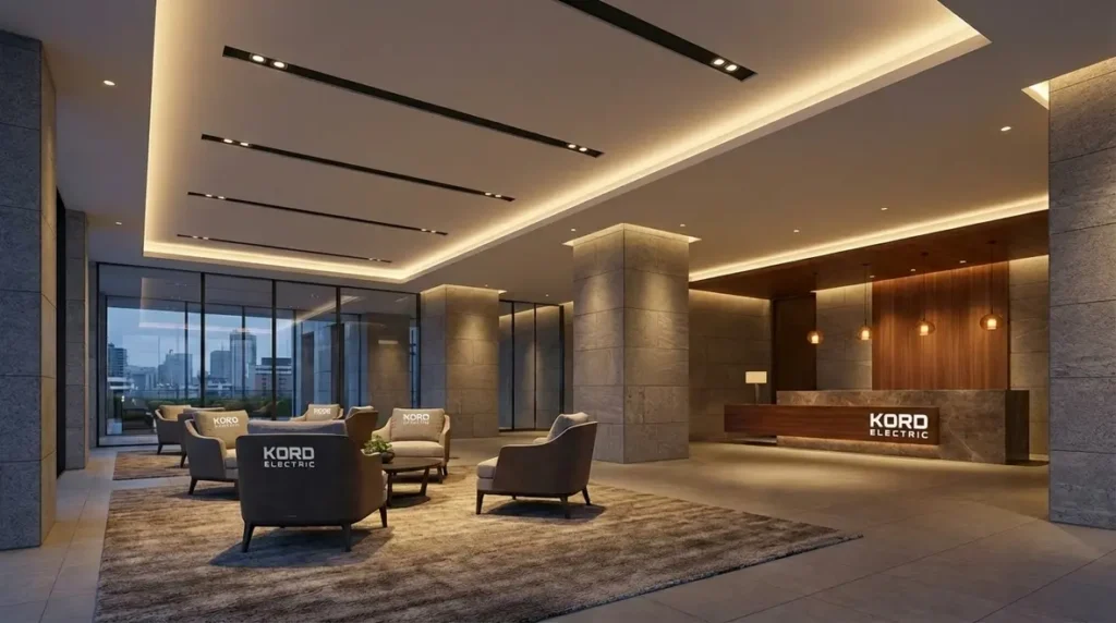 Recessed LED Lighting for Hotels and Towers