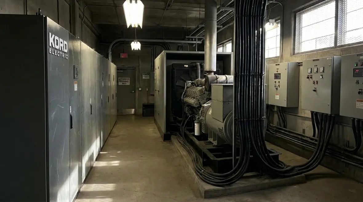 UPS and generator system working together for ride through duration