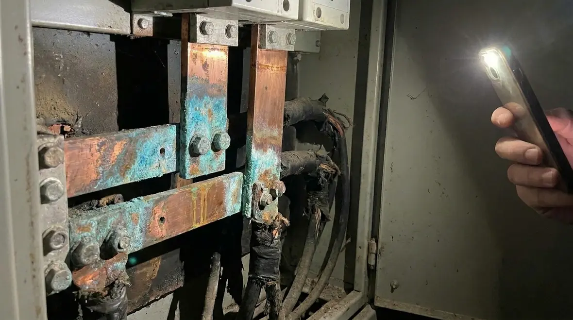 Aging commercial electrical infrastructure risk areas