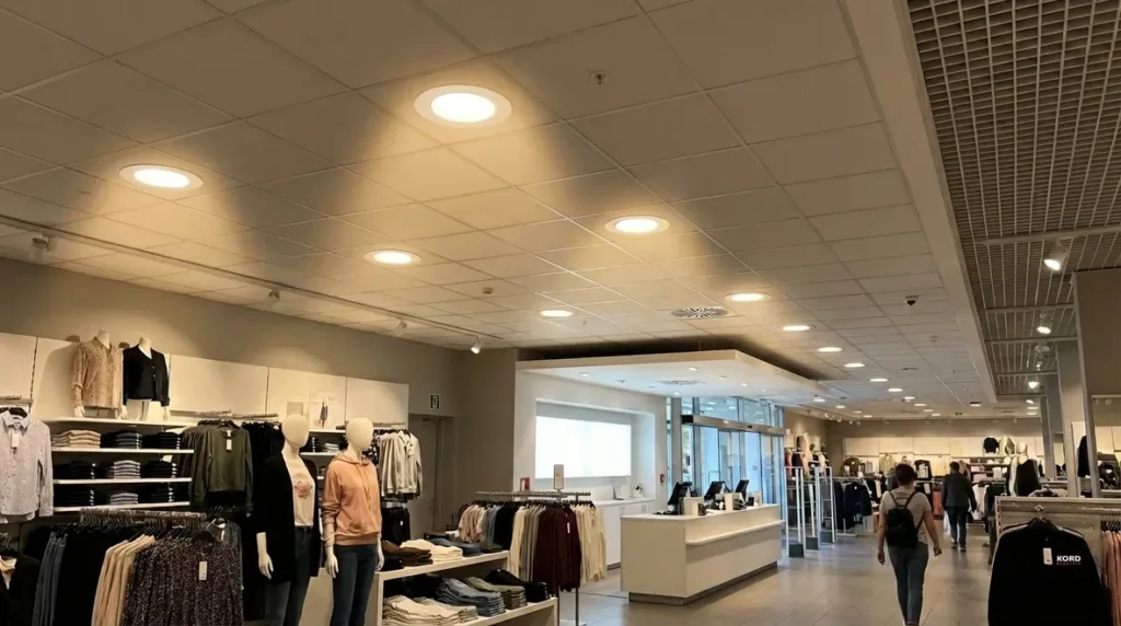 Recessed LED Lighting for Retail and Commercial Spaces