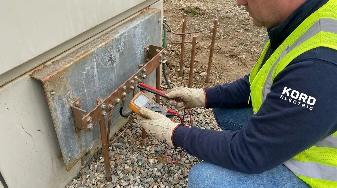 Grounding and bonding work for commercial 2020 NEC compliance