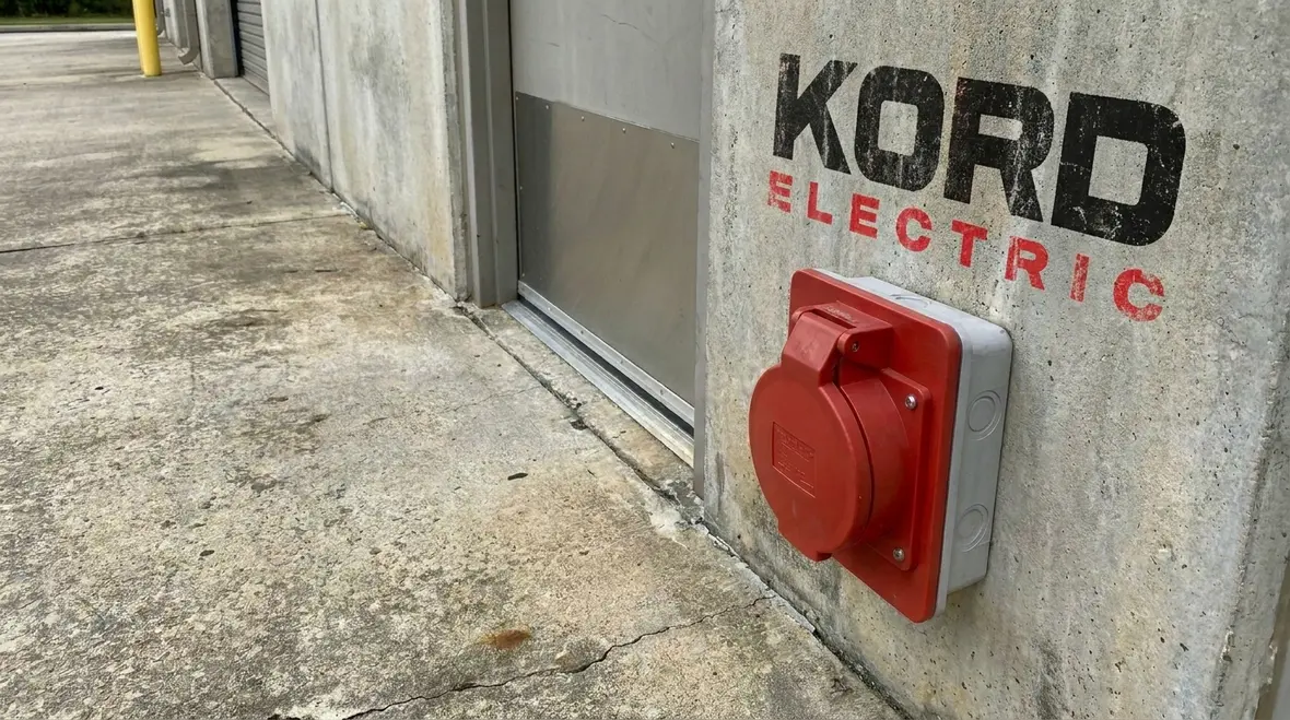 Labeled emergency disconnect and panel signage for responders