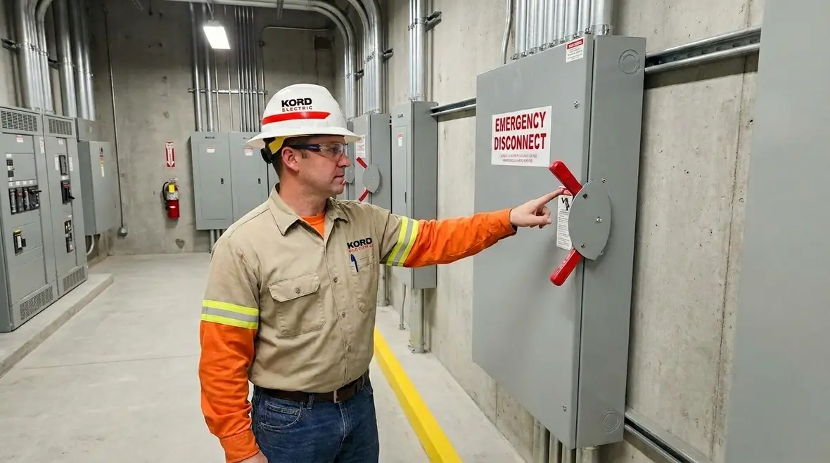 2020 NEC emergency disconnect