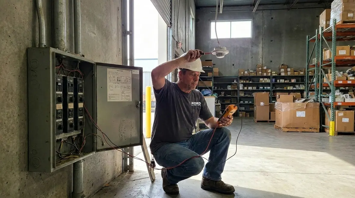 Engineer preparing California Title 24 lighting compliance documentation