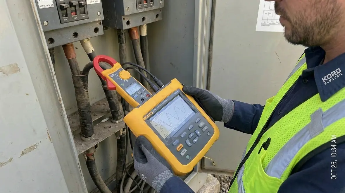 Commercial electrical panels carrying peak and diversified loads