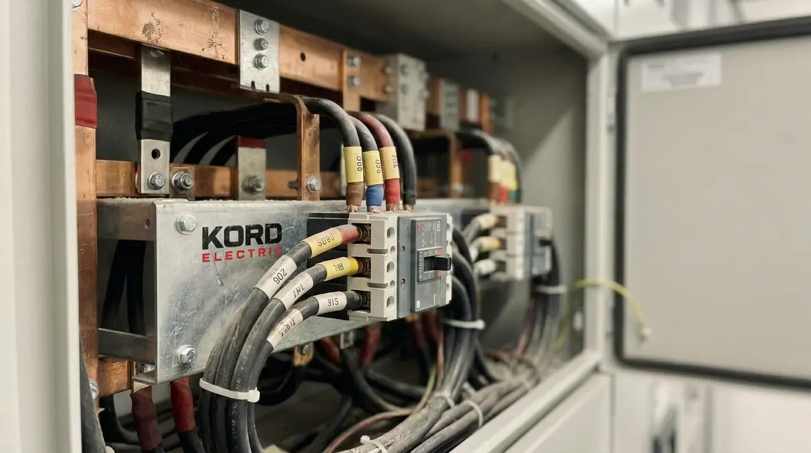 Servers and electrical distribution equipment affected by power quality issues