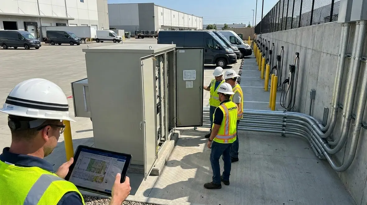 EV fleet infrastructure planning