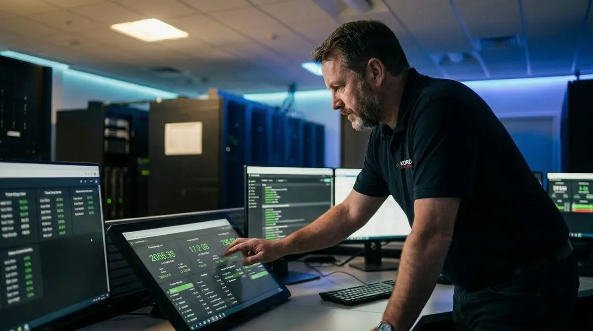Power monitoring and controls dashboard for data center efficiency