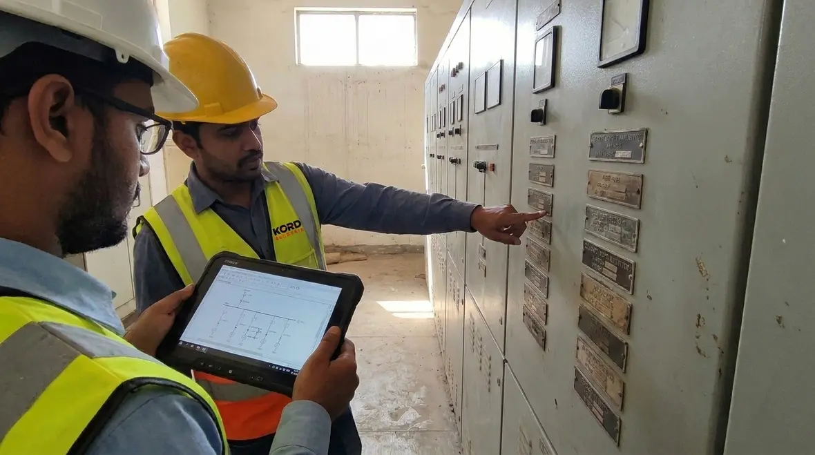 Commercial electrical maintenance plan being coordinated for business uptime