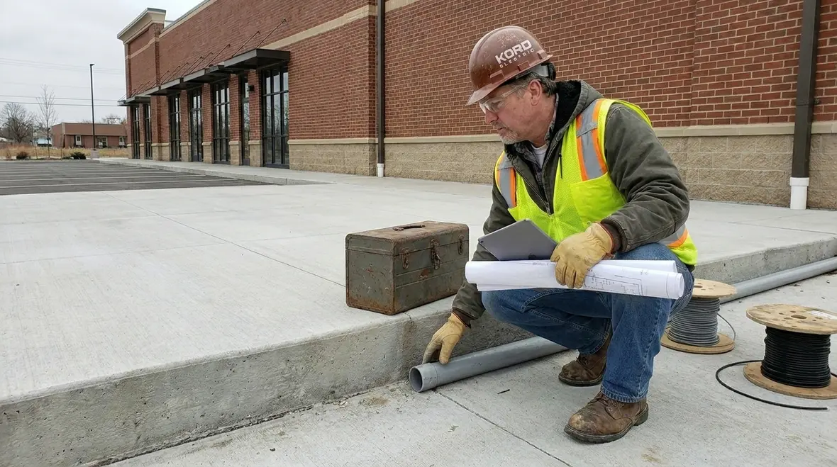 Commercial emergency generator site assessment