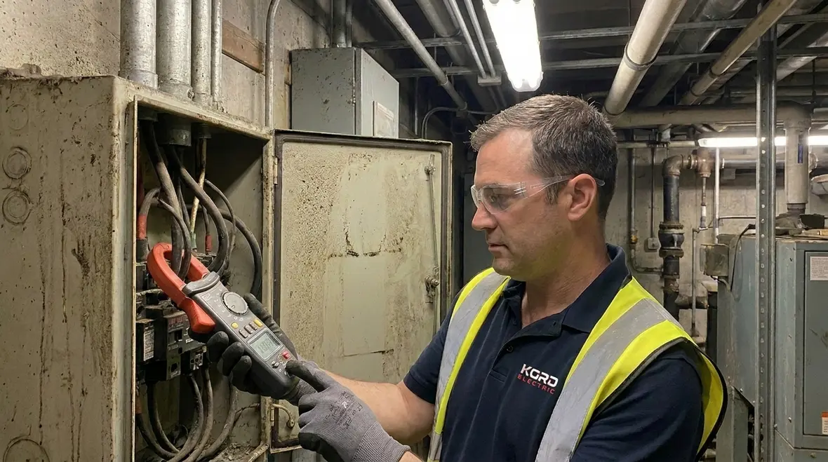 Electrical load study for commercial generator