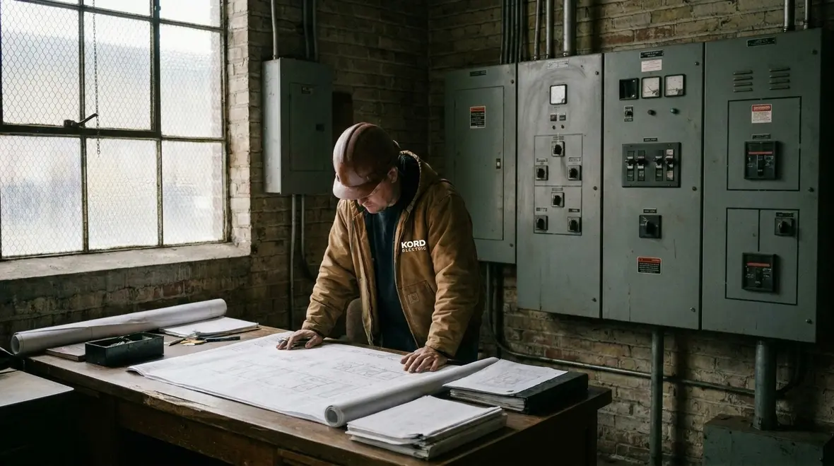 Industrial electrical equipment optimized through automated energy controls