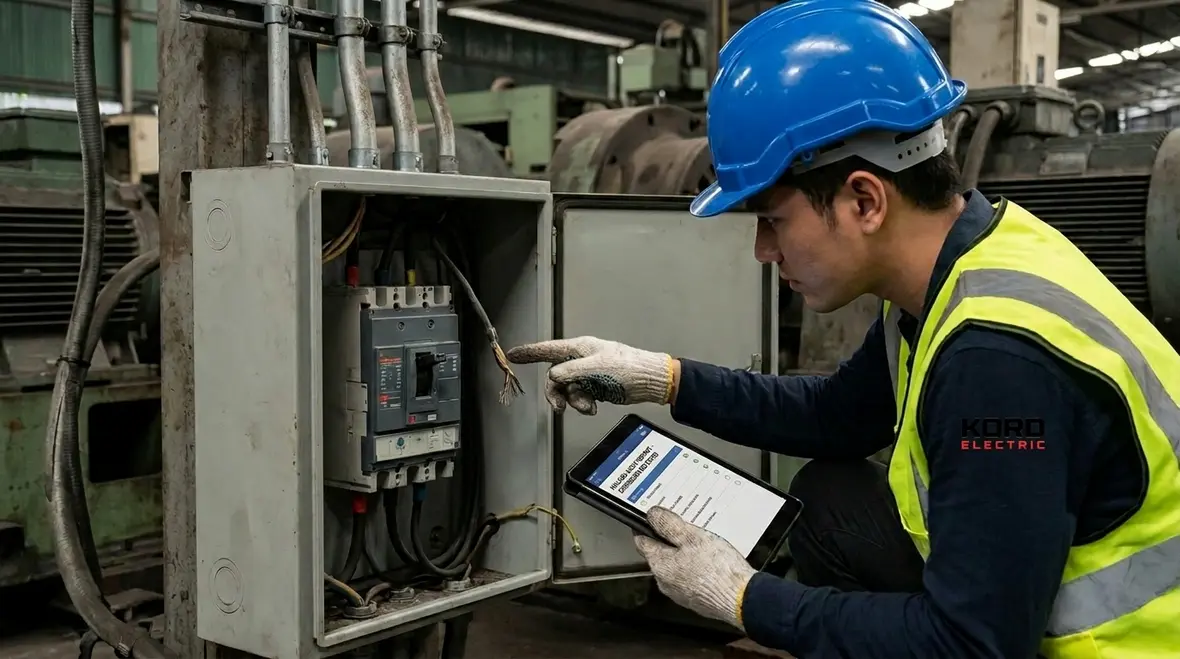 Upgraded electrical breakers and relays configured for modern protection