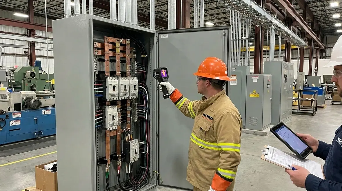 Industrial facility electrical audit benefits