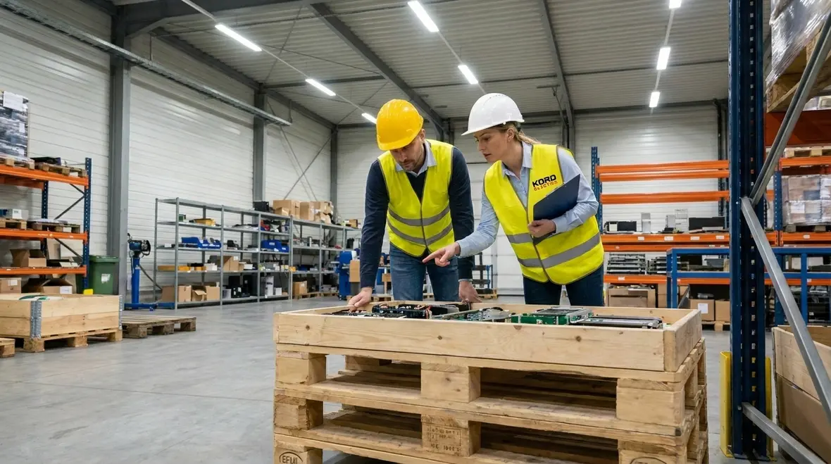Consistent industrial lighting across production area for safety and quality