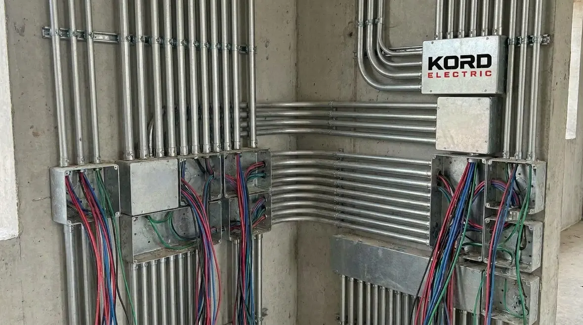 Commercial electrical equipment installed to meet NEC standards