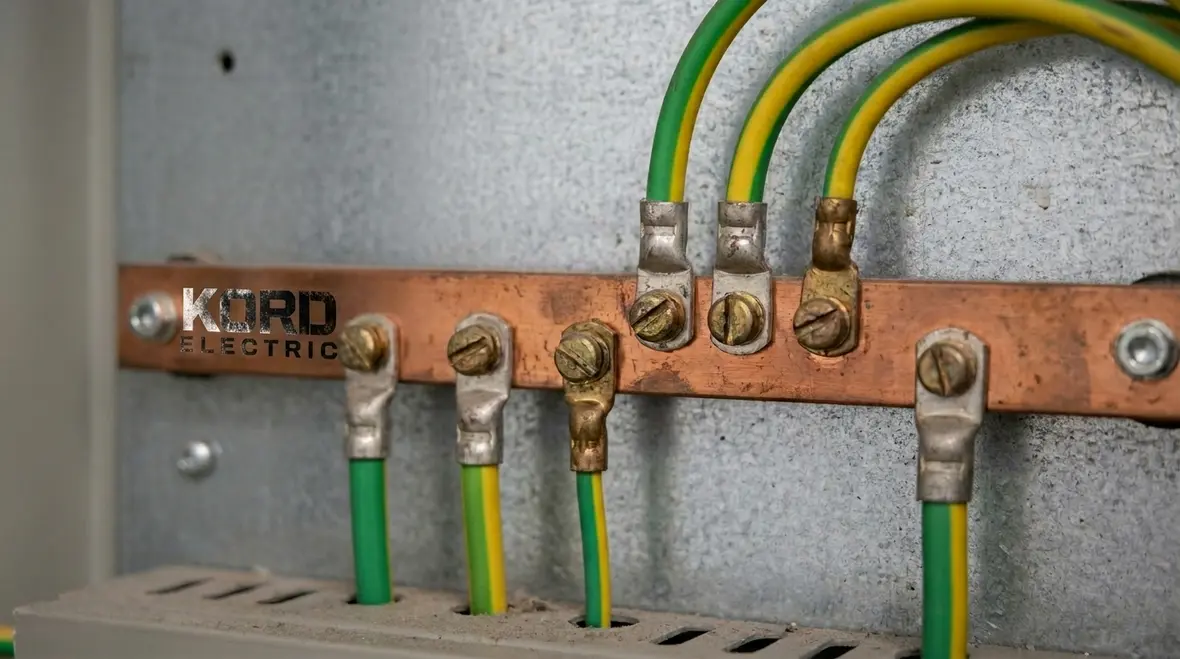 Electrical panel working space and door clearance checked for NEC compliance