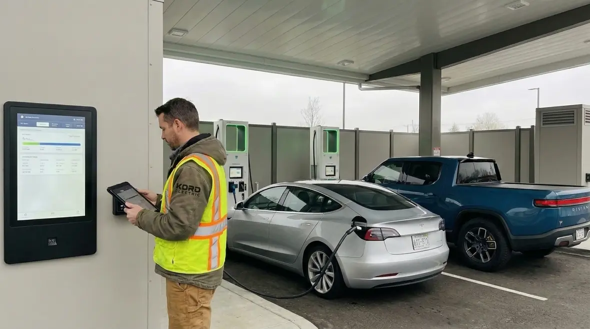 EV chargers using smart load management under California Title 24 requirements