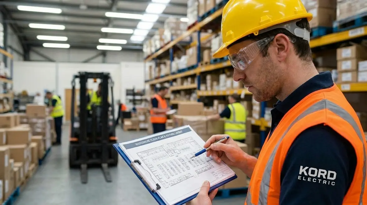Planning warehouse lighting layout for Title 24 compliance