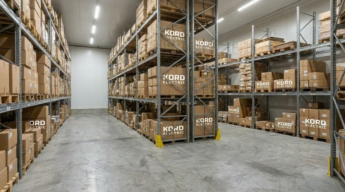 LED warehouse lighting fixtures delivering bright, even illumination